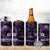Personalised Fibromyalgia Awareness Month 4 in 1 Can Cooler Tumbler Fibro Warrior Strength In Every Struggle