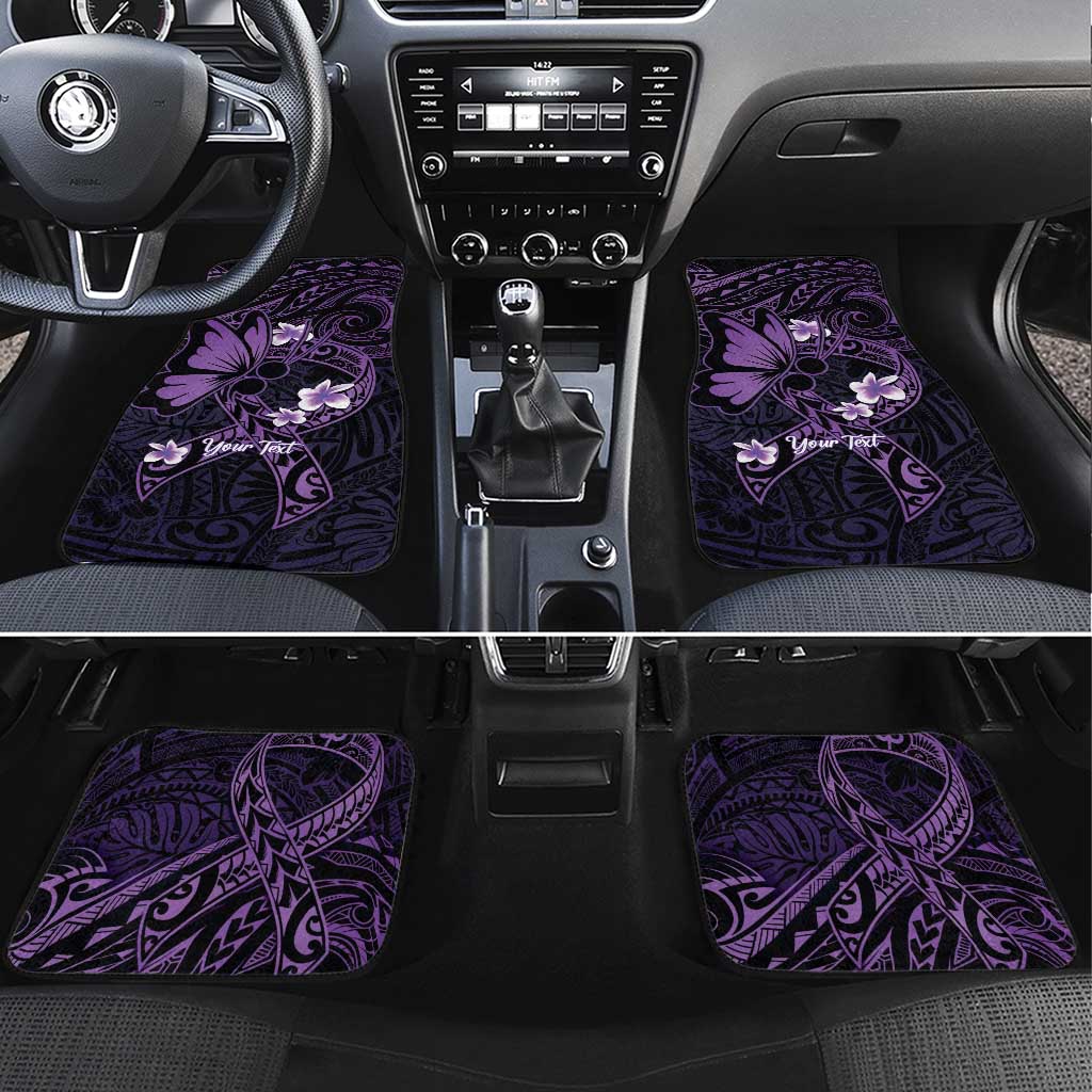 Personalised Fibromyalgia Awareness Month Car Mats Fibro Warrior Strength In Every Struggle