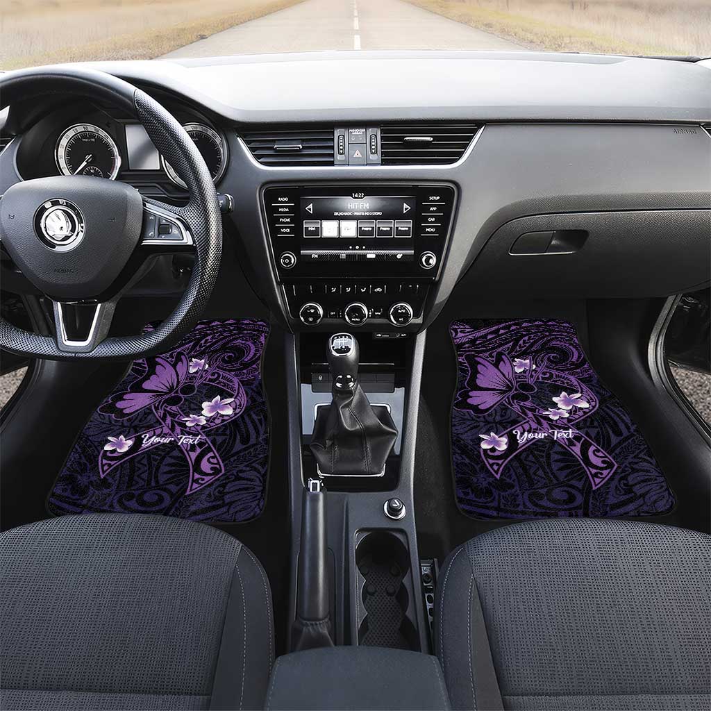 Personalised Fibromyalgia Awareness Month Car Mats Fibro Warrior Strength In Every Struggle