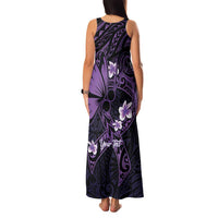 Personalised Fibromyalgia Awareness Month Family Matching Tank Maxi Dress and Hawaiian Shirt Fibro Warrior Strength In Every Struggle