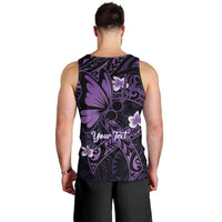 Personalised Fibromyalgia Awareness Month Men Tank Top Fibro Warrior Strength In Every Struggle