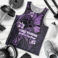 Personalised Fibromyalgia Awareness Month Men Tank Top Fibro Warrior Strength In Every Struggle