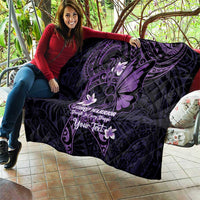 Personalised Fibromyalgia Awareness Month Quilt Fibro Warrior Strength In Every Struggle