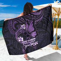Personalised Fibromyalgia Awareness Month Sarong Fibro Warrior Strength In Every Struggle