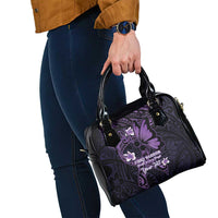 Personalised Fibromyalgia Awareness Month Shoulder Handbag Fibro Warrior Strength In Every Struggle