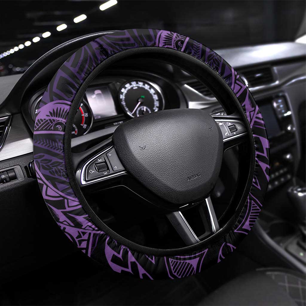 Fibromyalgia Awareness Month Steering Wheel Cover Fibro Warrior Strength In Every Struggle