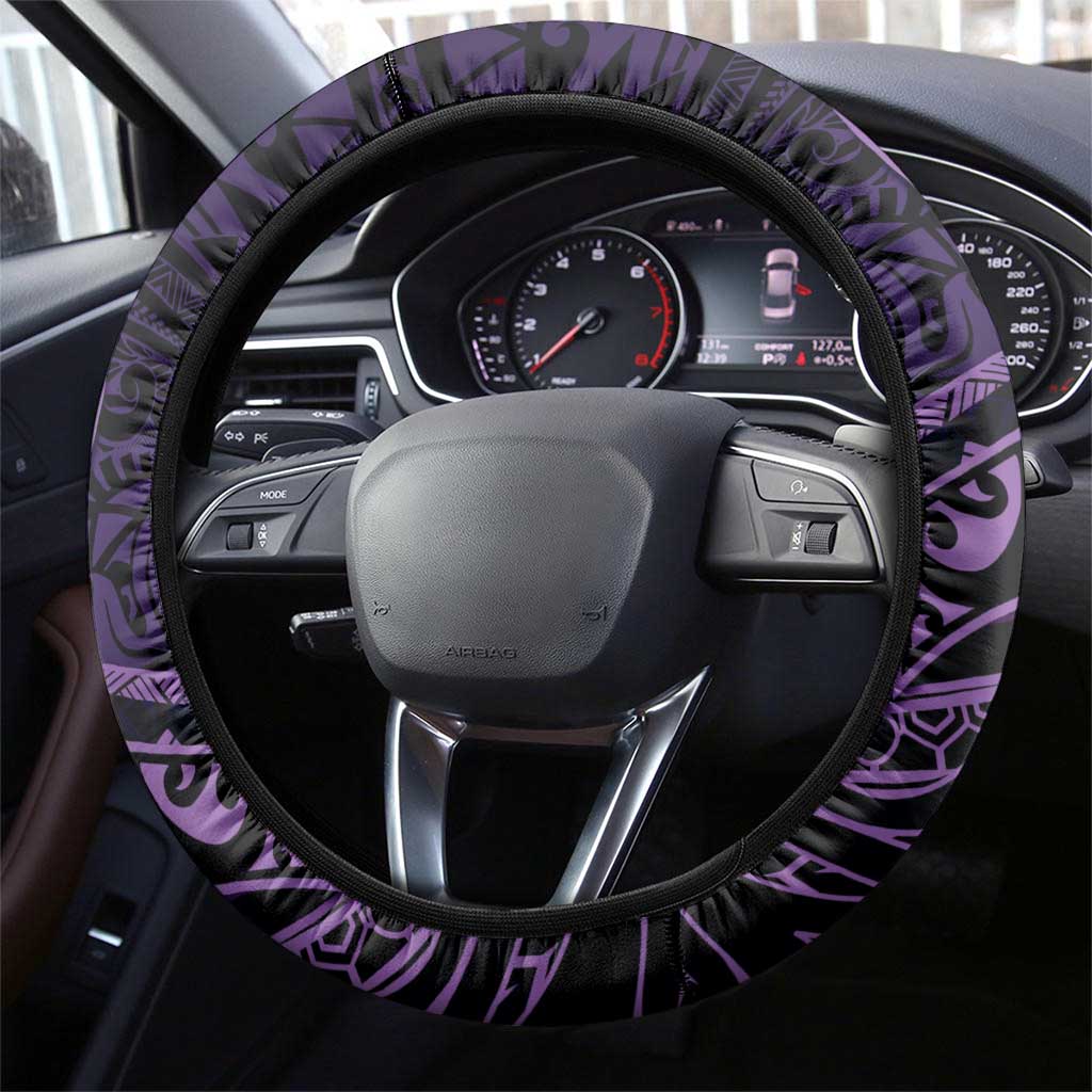 Fibromyalgia Awareness Month Steering Wheel Cover Fibro Warrior Strength In Every Struggle