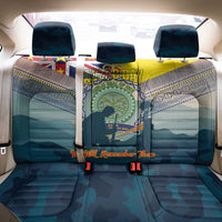 Niue ANZAC Day Back Car Seat Cover We Will Remember Them Camouflage Style