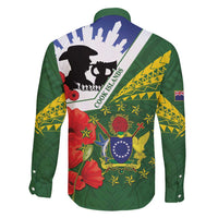 Cook Islands ANZAC Day Family Matching Tank Maxi Dress and Hawaiian Shirt Last Post Lest We Forget