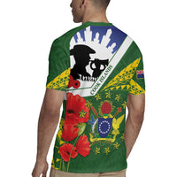 Cook Islands ANZAC Day Rugby Jersey Last Post Lest We Forget