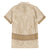 Mauri Ribaberiki Kiribati Family Matching Off Shoulder Maxi Dress and Hawaiian Shirt Cowrie Shells Lei Palm Leaf Weaving