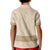 Mauri Ribaberiki Kiribati Kid Polo Shirt Cowrie Shells Lei Palm Leaf Weaving
