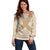 Mauri Ribaberiki Kiribati Off Shoulder Sweater Cowrie Shells Lei Palm Leaf Weaving