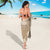 Mauri Ribaberiki Kiribati Sarong Cowrie Shells Lei Palm Leaf Weaving