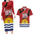 Mauri Kiribati Independence Day Couples Matching Long Sleeve Bodycon Dress and Hawaiian Shirt 1979 Proud National Frigatebird