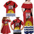 Mauri Kiribati Independence Day Family Matching Off Shoulder Maxi Dress and Hawaiian Shirt 1979 Proud National Frigatebird
