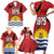 Mauri Kiribati Independence Day Family Matching Short Sleeve Bodycon Dress and Hawaiian Shirt 1979 Proud National Frigatebird