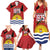 Mauri Kiribati Independence Day Family Matching Summer Maxi Dress and Hawaiian Shirt 1979 Proud National Frigatebird