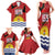 Mauri Kiribati Independence Day Family Matching Tank Maxi Dress and Hawaiian Shirt 1979 Proud National Frigatebird