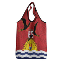 Mauri Kiribati Independence Day Grocery Bag 1979 Proud National Frigatebird