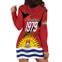 Mauri Kiribati Independence Day Hoodie Dress 1979 Proud National Frigatebird
