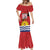 Mauri Kiribati Independence Day Mermaid Dress 1979 Proud National Frigatebird