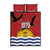 Mauri Kiribati Independence Day Quilt Bed Set 1979 Proud National Frigatebird