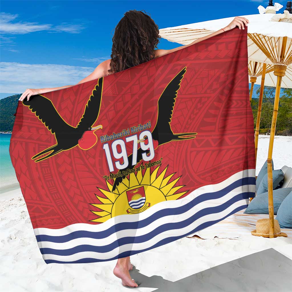Mauri Kiribati Independence Day Sarong 1979 Proud National Frigatebird