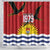 Mauri Kiribati Independence Day Shower Curtain 1979 Proud National Frigatebird
