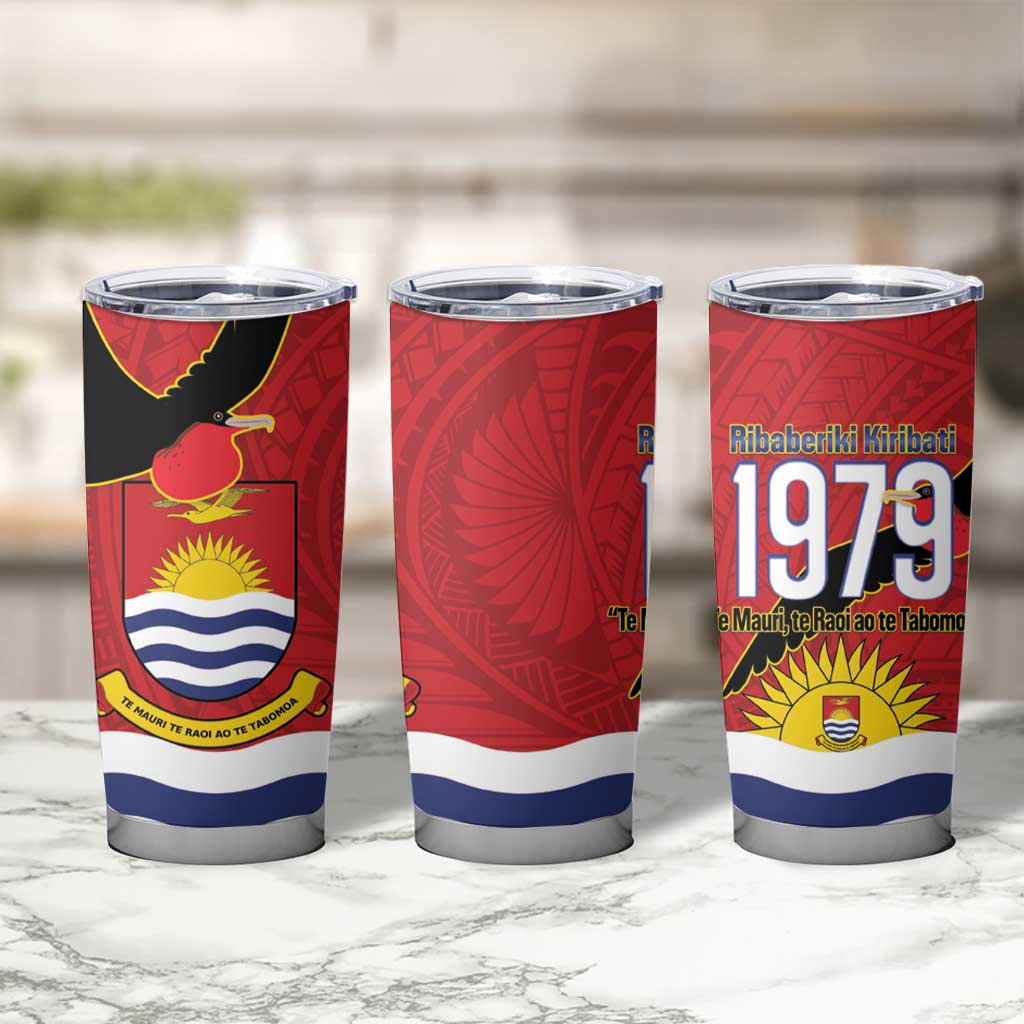 Mauri Kiribati Independence Day Tumbler Cup 1979 Proud National Frigatebird