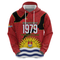 Mauri Kiribati Independence Day Zip Hoodie 1979 Proud National Frigatebird