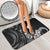 Black Hafa Adai Guam Bathroom Set Chamorro Latte Stone Hand With Plumeria - Polynesian Pride