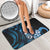 Blue Hafa Adai Guam Bathroom Set Chamorro Latte Stone Hand With Plumeria - Polynesian Pride