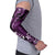 Purple Hafa Adai Guam Arm Sleeves Chamorro Latte Stone Hand With Plumeria - Polynesian Pride