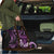 Purple Hafa Adai Guam Travel Bag Chamorro Latte Stone Hand With Plumeria - Polynesian Pride