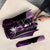 Purple Hafa Adai Guam Umbrella Chamorro Latte Stone Hand With Plumeria - Polynesian Pride
