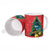 New Zealand Christmas In July Ceramic Mug Kowhai Tui Bird With Pohutukawa - Red - Polynesian Pride