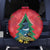 New Zealand Christmas In July Spare Tire Cover Kowhai Tui Bird With Pohutukawa - Red