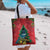 New Zealand Christmas In July Tote Bag Kowhai Tui Bird With Pohutukawa - Red - Polynesian Pride