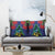 New Zealand Christmas In July Pillow Cover Kowhai Tui Bird With Pohutukawa - Blue - Polynesian Pride
