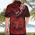 Polynesian Pride Aries Zodiac Hawaiian Shirt Astrological Sign Tribal Plumeria Red Galaxy LT14 - Polynesian Pride