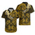 Polynesian Pride Gemini Zodiac Hawaiian Shirt Astrological Sign Tribal Plumeria Gold Galaxy LT14 - Polynesian Pride