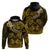 Polynesian Pride Gemini Zodiac Hoodie Astrological Sign Tribal Plumeria Gold Galaxy LT14 - Polynesian Pride