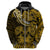 Polynesian Pride Gemini Zodiac Hoodie Astrological Sign Tribal Plumeria Gold Galaxy LT14 - Polynesian Pride