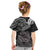 Polynesian Pride Cancer Zodiac Kid T Shirt Astrological Sign Tribal Plumeria Grey Galaxy LT14 - Polynesian Pride