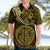 Polynesian Pride Leo Zodiac Hawaiian Shirt Astrological Sign Tribal Plumeria Gold Galaxy LT14 - Polynesian Pride