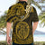 Polynesian Pride Leo Zodiac Hawaiian Shirt Astrological Sign Tribal Plumeria Gold Galaxy LT14 - Polynesian Pride