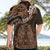 Polynesian Pride Virgo Zodiac Hawaiian Shirt Astrological Sign Tribal Plumeria Brown Galaxy LT14 - Polynesian Pride