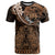 Polynesian Pride Virgo Zodiac T Shirt Astrological Sign Tribal Plumeria Brown Galaxy LT14 Brown - Polynesian Pride