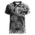 Polynesian Pride Scorpio Zodiac Women V Neck T Shirt Astrological Sign Tribal Plumeria Black LT14 Female Black - Polynesian Pride